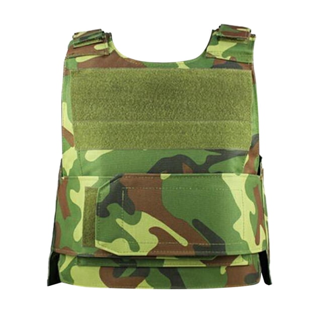 Chaleco Oxford Chaleco de Entrenamiento Transpirable para Exteriores , Camufje de Selva DYNWAVEMX Chaleco táctico al aire libre