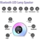 thumbnail image 3 of Luz nocturna con altavoz Bluetooth, reloj digital con luz LED (blanco) Afortunado Sencillez, 3 of 5