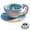 Penguin, variant on Cute Seal Ceramic Mug – Novelty 3D Standing Seal Figurine Inside Cup With Textured Ocean Beach Seashell Saucer, Hand-Painted Funny Slogan, Coffee Tea Hot Chocolate Cup For Animal Lovers