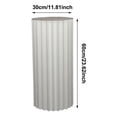 thumbnail image 3 of Roman Column Pedestal Foldable Cardboard Cylinder Stands,Paper Display Stands,Strong Load Bearing Capacity,For Catering Jewelry Wedding，Party Banquet Decor White, 3 of 5
