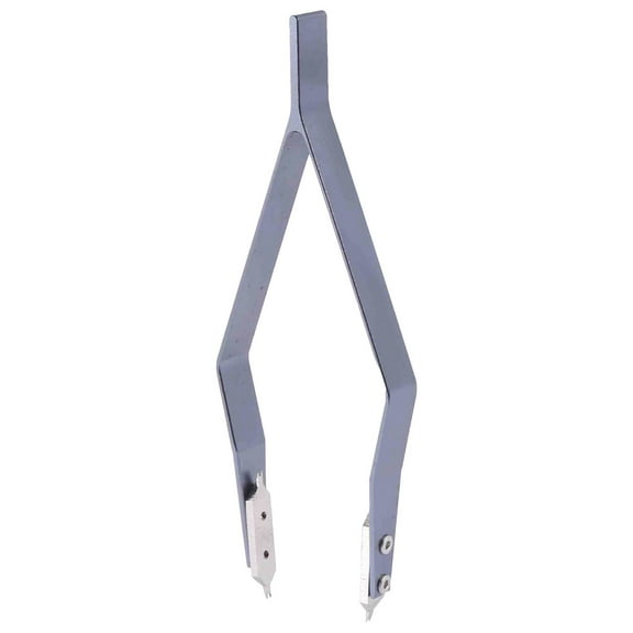 Stainless Steel 7825 V Type Watch Spring Bar Tweezers for Repair