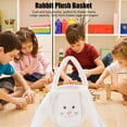 thumbnail image 3 of Bolsa De Pascua De Felpa, Bolsa De Caza De Pascua De Felpa Sonrisa De Gran Capacidad Para Niños Para Fiesta, 3 of 7