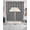 Black White, variant on Black Red Plaid Swag Kitchen Curtains Sets for Windows 24 Inch Length, Vintage Rustic Buffalo Checked Gingham Short Window Curtain Panels Swags Valances and Tiers 3 Piece Set for Cafe/Dining Room