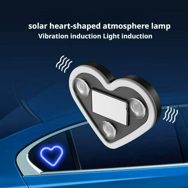 This little heart light is the cutest touch for your car 💕 solar-powered, waterproof, and gives the most romantic glow at night ✨🚗 Comment link to grab yours - just make sure This little heart light is the cutest touch for your car 💕 solar-powered, waterproof, and gives the most romantic glow at night ✨🚗 Comment link to grab yours - just make sure