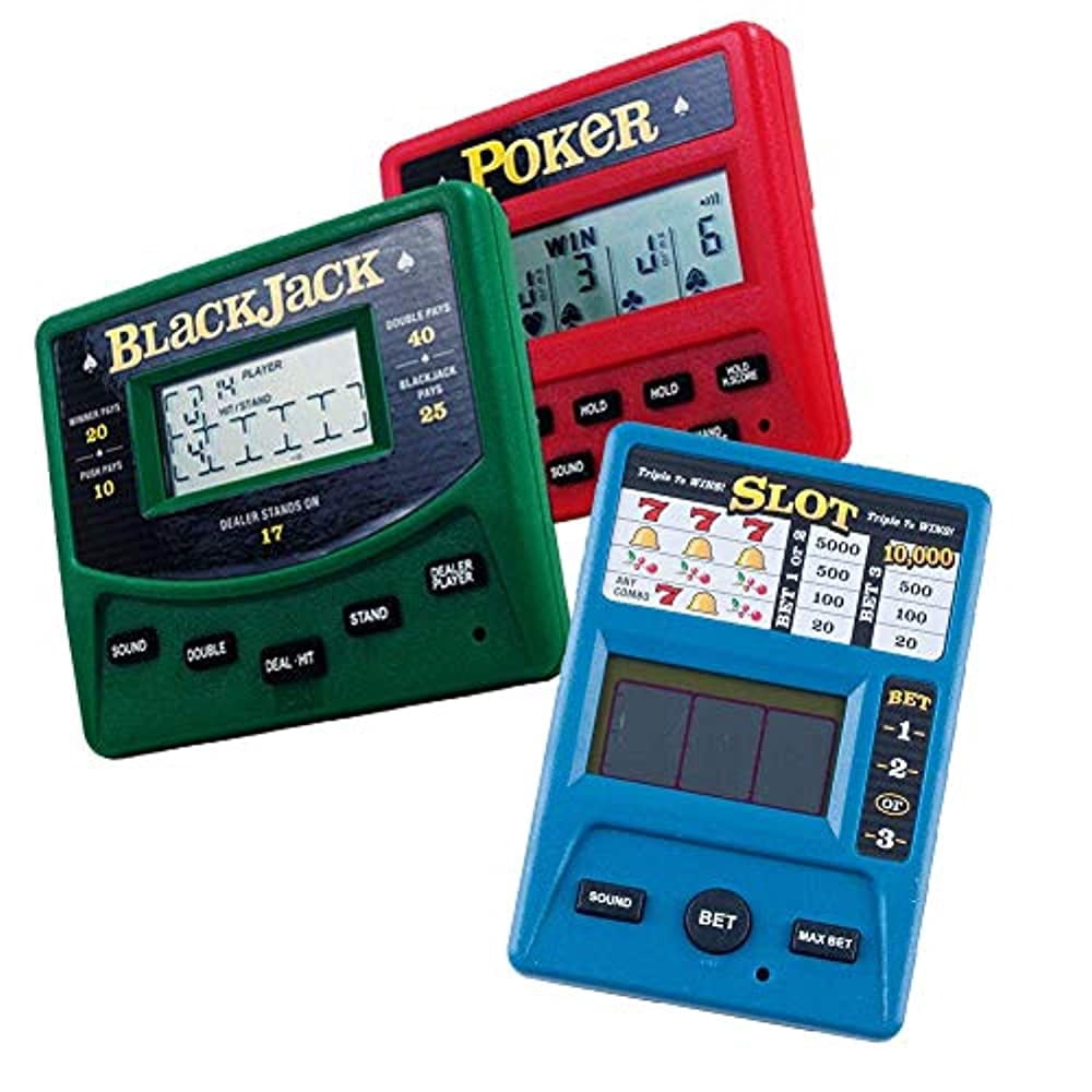 Classic Blackjack 21 Handheld Electronic Game - Digital Casino