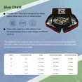 thumbnail image 5 of Linjinx Kids Boys Boxing Shorts MMA Training Kickboxing Fighting Shorts Martial Arts Muay Thai Shorts A Red S, 5 of 5