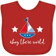 thumbnail image 3 of Inktastic Nautical Baby Boy Ahoy Sailboat Boys Baby Bib, 3 of 4