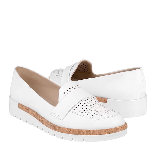 ZAPATOS CASUALES PARA DAMA STYLO 3091 SIMIPIEL BLANCO Stylo 3091