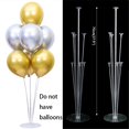thumbnail image 1 of Soporte de columna de globos transparente, accesorio de centro de mesa, decoración de boda, cumpleaños, "Baby Shower", suministros de fiesta, 127cm, 1 of 4