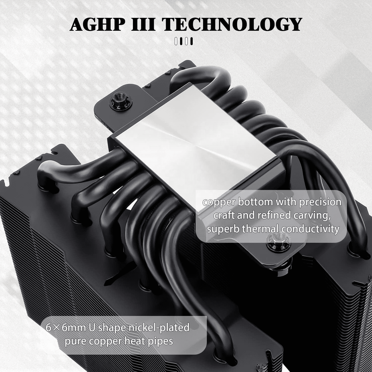Thermalright For Silver Soul 135 Black Dual Tower CPU Air Cooler for Computer Case 6x6mm Heat Pipes Copper & Aluminum Heatsink Cover
