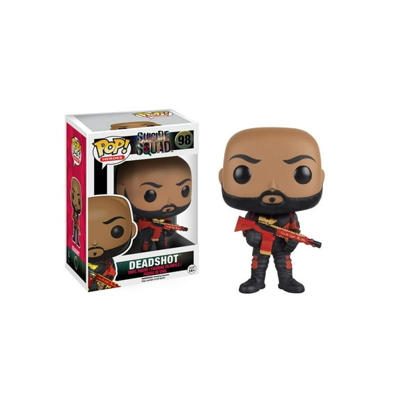 POP Suicide Squad Deadshot Unmasked Vinyl Figure