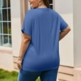 thumbnail image 5 of Mittory Tunic Tops for Women Loose Fit Summer Oversized Womens Tshirts Shirts with Pockets, 5 of 7
