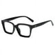 thumbnail image 1 of Montura de gafas cuadradas, gafas lisas, cara redonda, gafas anti-luz azul, gafas anti-luz azul, presbicia, 1 of 2