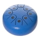 thumbnail image 1 of Tambor de lengua de material acero 6 pulgadas 8 notas C-llave tambor de mano con bolsa, par de mazos paño de limpieza para la educación Musical concierto Yoga Gloria 1 tambor de lengua de acero de 6 pulgadas, 1 of 9
