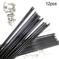 thumbnail image 1 of SPRING PARK 12Pcs 260-296mm Steel Spokes Mountain Bike Spokes MTB 281mm-295mm W/Nipples, 1 of 7