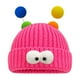 thumbnail image 4 of Gorro de lana con forma de monstruo de ojos grandes y dibujos animados para mujer, otoño e invierno, bonito y divertido gorro de punto para pareja que hace que la cara parezca pequeña, 4 of 6