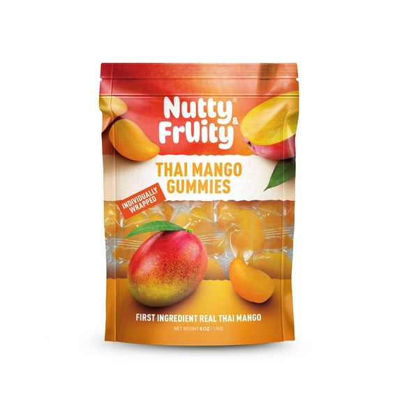 THAI MANGO GUMMIES NAF BAG 7/6 OZ