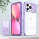 thumbnail image 2 of Funda de teléfono de protección de lente de cámara deslizante para iPhone 15, 14, 12, 11, 13 Pro Max, XS Max, XR, X, silicona líquida suave, cubierta transparente a prueba de golpes, 2 of 5