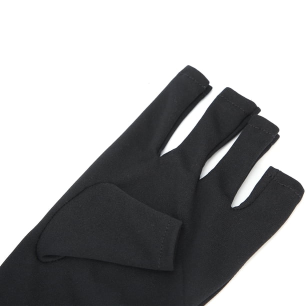 Guante para el cuidado de la piel para manicura, 1 par de guantes anti-UV, guantes con protección UV para manicura, guantes con protección UV de alta intensidad