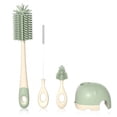 thumbnail image 1 of Cepillos de silicona para biberón de bebé con soporte, reutilizables, cepillo de paja de 360 grados, tazas de viaje para adultos, mango, Gadgets Para el hogar, 1 of 3