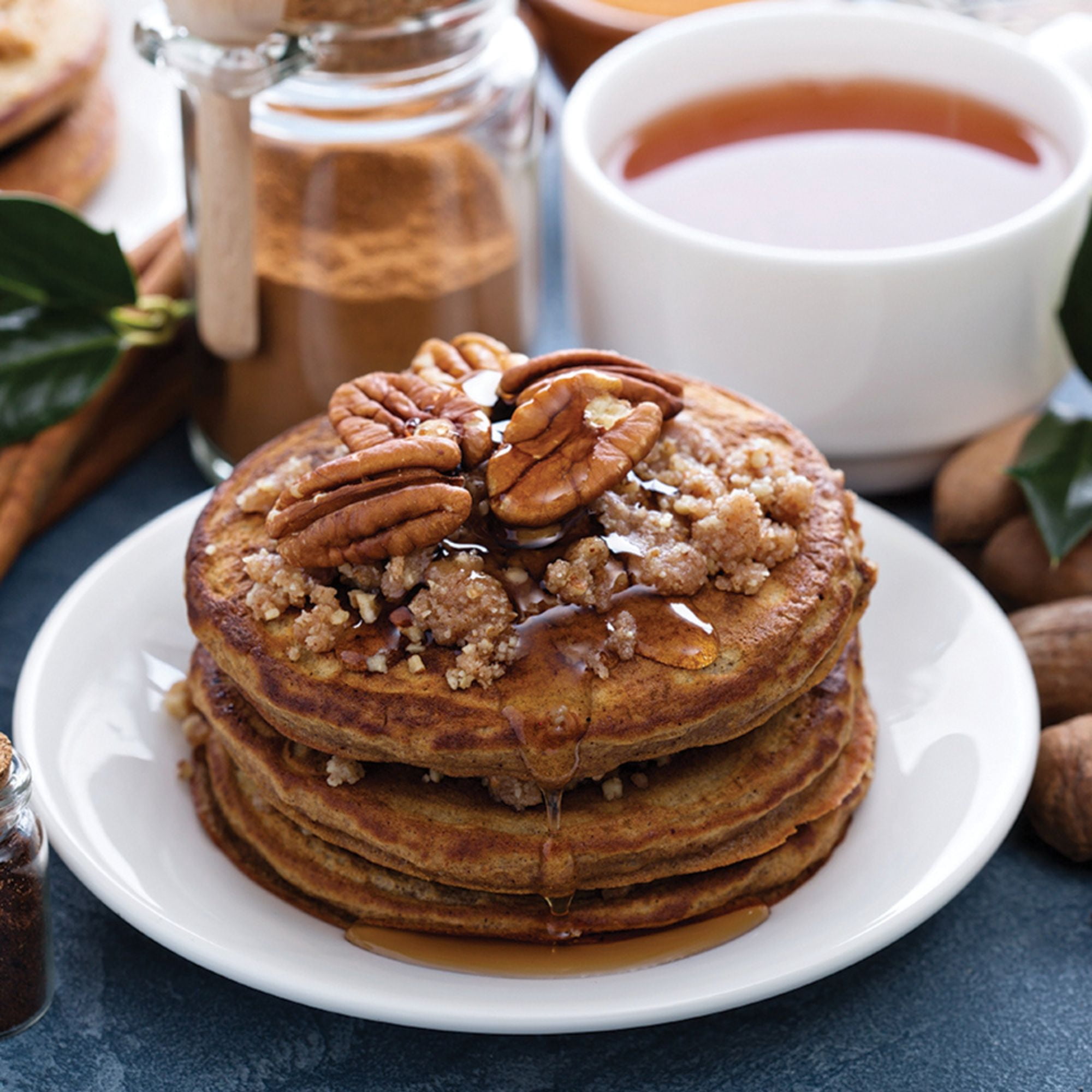 War Eagle Mill Organic Pecan Cinnamon Pancake & Waffle Mix, 22 oz (2-pack), Flavored Breakfast Mix