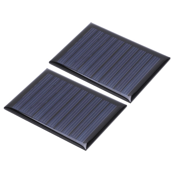 Módulo epoxi de energía solar, 60x44 mm 2pcs mini módulo de células solares compact para senderismo