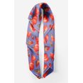 thumbnail image 2 of Bimba Purple Buds & Magnolia Floral Pure Silk Printed Scarf Dupatta Head Neck Wrap Bandanas For Women 40 x 80 Inches, 2 of 6
