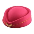 thumbnail image 3 of Plane Cap Imitation Pilot Hat for Women Stage Perform Cosplay Costume Accessory, 3 of 6
