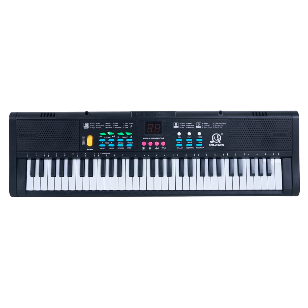 Details about   Z-Shaped Kids Keyboard Piano 37-Key Children Electronic Flash Light W/Microphone 