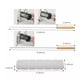thumbnail image 5 of Brochetas de barbacoa para 20 piezas, brochetas de Metal reutilizables para asar a la parrilla, brochetas de barbacoa de acero inoxidable de alta resistencia, 5 of 8