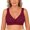 #35Wine, variant on Womens Large Size Bra Non Underwire Comfort Seamless Front Closure Bras Push-up Everyday Bra