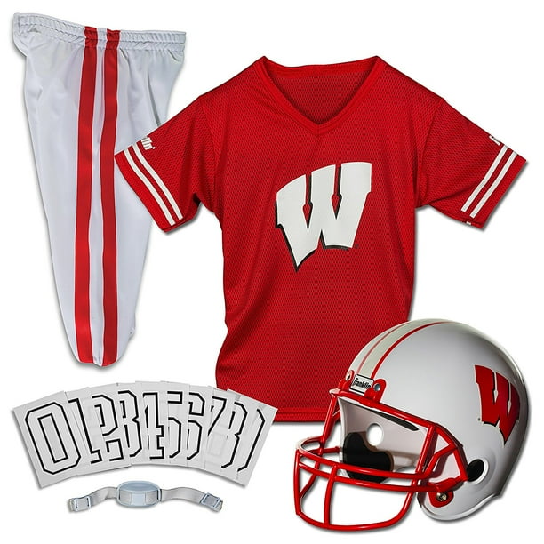 NCAA Wisconsin Badgers Deluxe Youth Team Uniform Set, Medium By