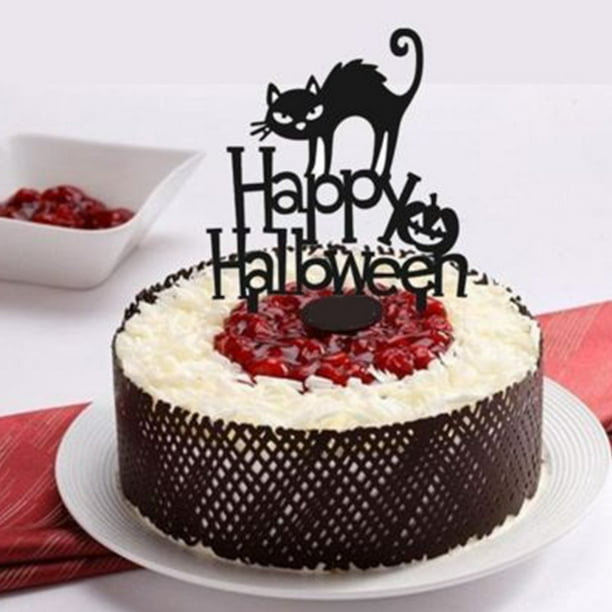 Asczov Anniversary Halloween Acrylic Cake Topper Cat Scary Cake Decoration Wedding Walmart Com Asczov Anniversary Halloween Acrylic Cake Topper Cat Scary Cake Decoration Wedding Walmart Com