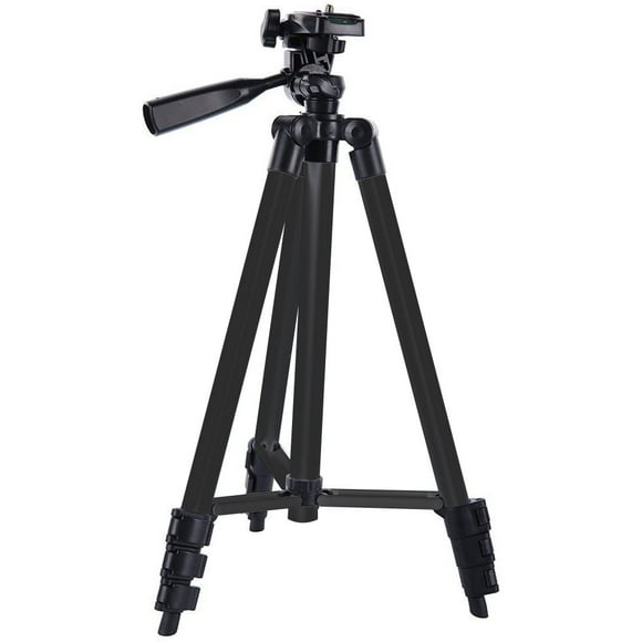 Adjustable Multi-function Universal Aluminum Alloy Tripod Stand,Smartphone Mount for Samsung and Other Brands Smartphones BLACK