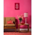 thumbnail image 2 of Canvas Wall Art Gallery Wrap Canvas Prints - Keep Calm and Carry On | Stretched Deep Red Canvas Home Art Ready to Hang - 12" x 18", 2 of 4