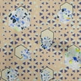 thumbnail image 1 of oneOone Cotton Cambric Light Brown Fabric Geometric Quilting Supplies Print Sewing Fabric By The Yard 56 Inch Wide-R2, 1 of 6