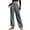 Gray, variant on ZyeKqe Plus Size Dress Pants for Women High Waisted Business Casual Pants Wide Leg Office Work Trousers