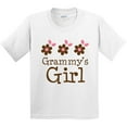 thumbnail image 3 of Inktastic Grammy's Girl Daisies Youth T-Shirt, 3 of 5
