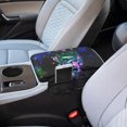 thumbnail image 3 of Renewold Mushroom Galaxy Car Center Console Cover Comfortable Non-slip Armrest Cushion with Side Storage Pocket Arm Rest Covering Protective Cover Car Interior Accessories, 3 of 9