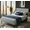 Light Gray, variant on BSHTI Simple Modern Design FULL Size Platform Bed Frame with Upholstered Headboard and Wood Slats Support for Bedroom