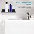 thumbnail image 2 of ROSENICE  Black Floating Shelf Shelves Bathroom Extra Strong, 2 of 8