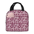 thumbnail image 1 of ZICANCN Insulated Lunch Bag for Women Men , Scrapbook Scrap Elements Reusable Cute Lunch Bag for Women Mens for Picnic School Work Office, 1 of 8