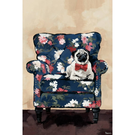 Parvez Taj Sitting Pretty Canvas Wall Art