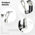 thumbnail image 3 of Outdoor Folding Camp Stove, Portable Mini Gas Stove with Igniter, Stainless Steel Canister Top Stove for Backpacking, Hiking, Picnic, Lightweight Single Burner, with Storage Box, 3 of 8
