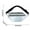 Blanc, variante sur Lekihaqq Sac Banane Imperméable pour Femmes Hommes Léger Ceinture de Course Support de Téléphone Sac Bandoulière Ajustable Plein Air Voyage Essentiels de Mise en Forme