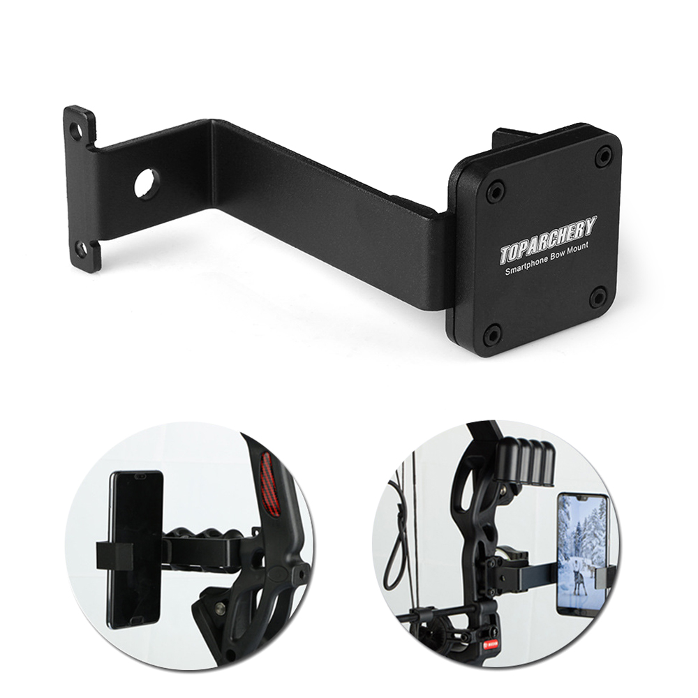 Phone Bow Mount Phone Holder Bracket Archery Accessory for Compound