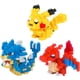 thumbnail image 1 of Set Nanoblock Pokemon Pikachu Charizard Gyarados 3u, 1 of 5