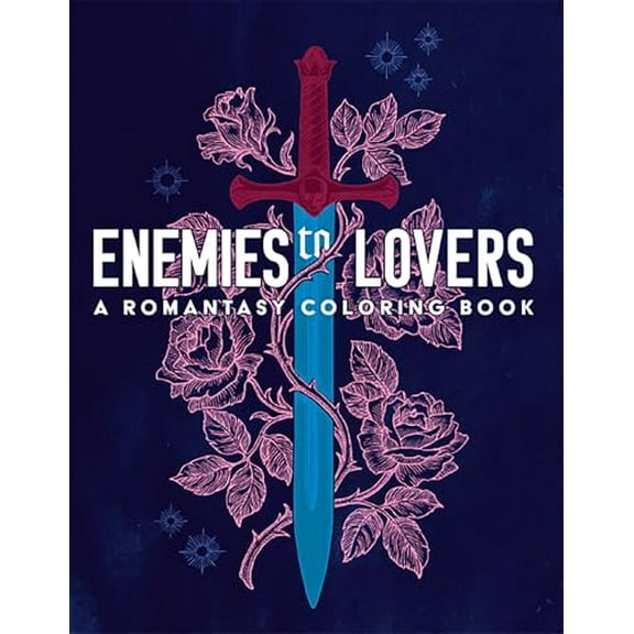 Pre-Owned Enemies to Lovers: A Romantasy Coloring Book (Dover Coloring Books) Paperback