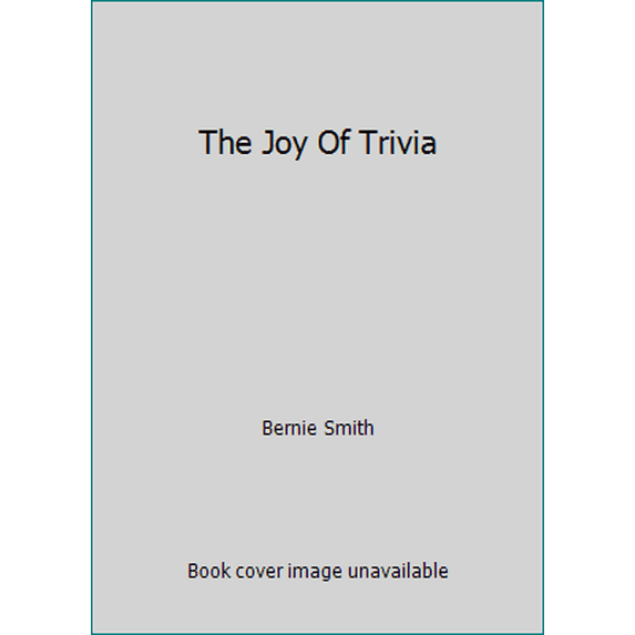 Pre-Owned The Joy Of Trivia (Hardcover) 0517243504 9780517243503