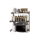 thumbnail image 1 of Estante Rack Ajustable Para Microondas 3 Niveles Organizador Gray, 1 of 4